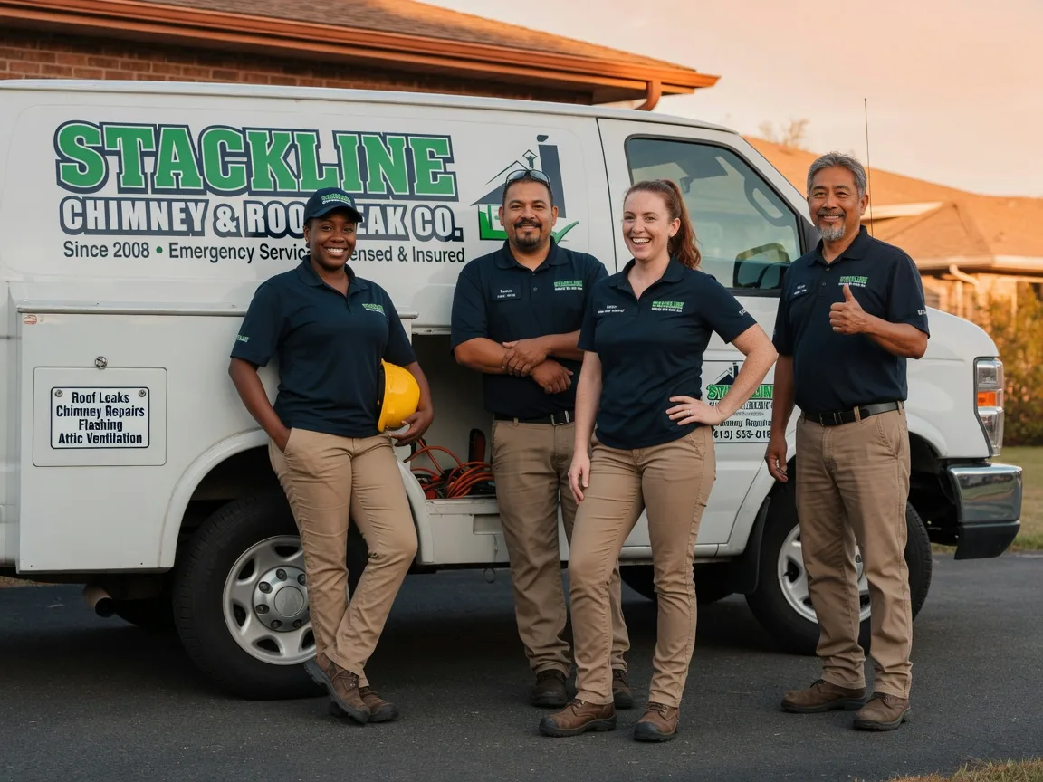 Chimney flashing repair company in Richland, IN